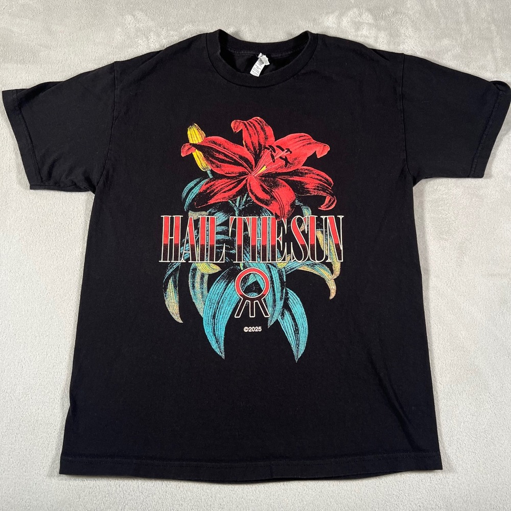 Hail The Sun Band T-Shirt Men's Size Large Black Short Sleeve Graphic Print 2025